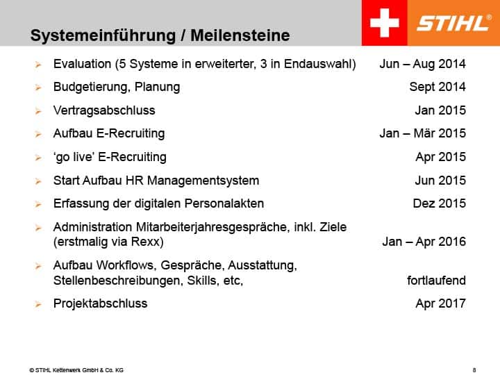 Talent Management bei STIHL Schweiz