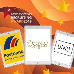 rexx Recruiting Award 2019 vergeben: Das sind die besten Recruiting-Konzepte