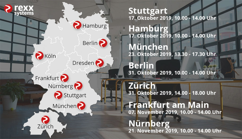 rexx systems Roadshow Herbst 2019