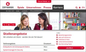 Recruiting Software bei Casinos Austria und Österreichische Lotterien