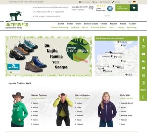 Onlinehändler Unterwegs