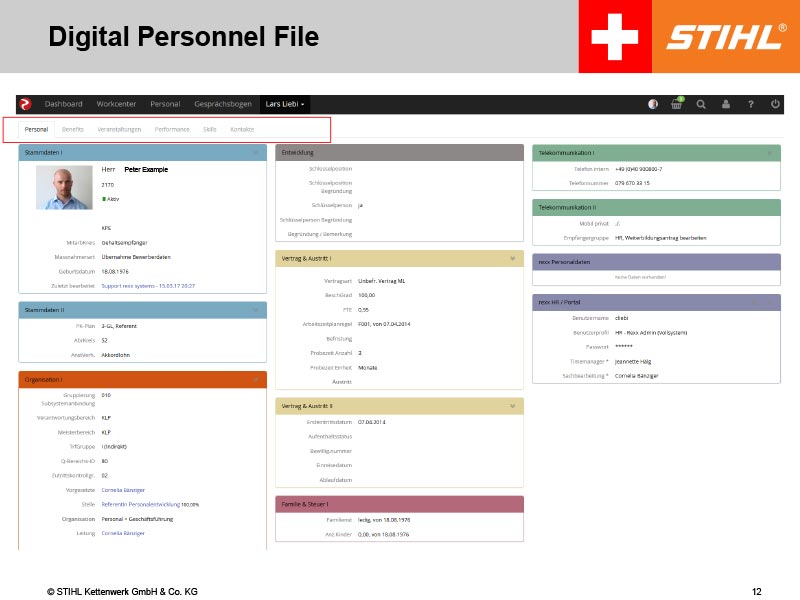 Talent Management bei STIHL Schweiz