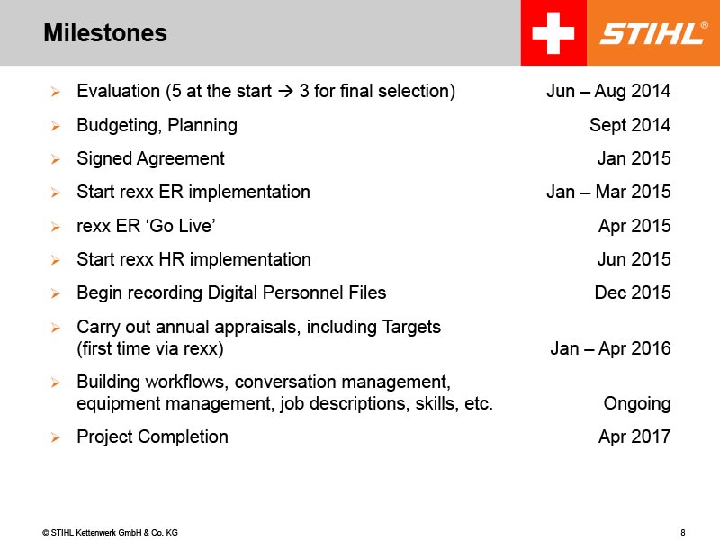 Talent Management bei STIHL Schweiz