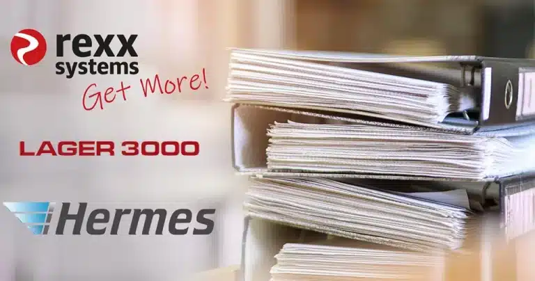 Wie 4,8t Personalakten von Hermes mit LAGER 3000 und Rexx Systems ihren digitalen Platz fanden