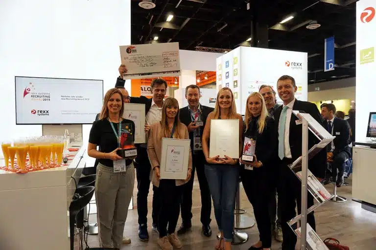 Die Gewinner des rexx Recruiting Award 2018