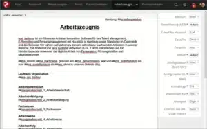 rexx systems - Digitale Personalakte - Formschreibenmodul 