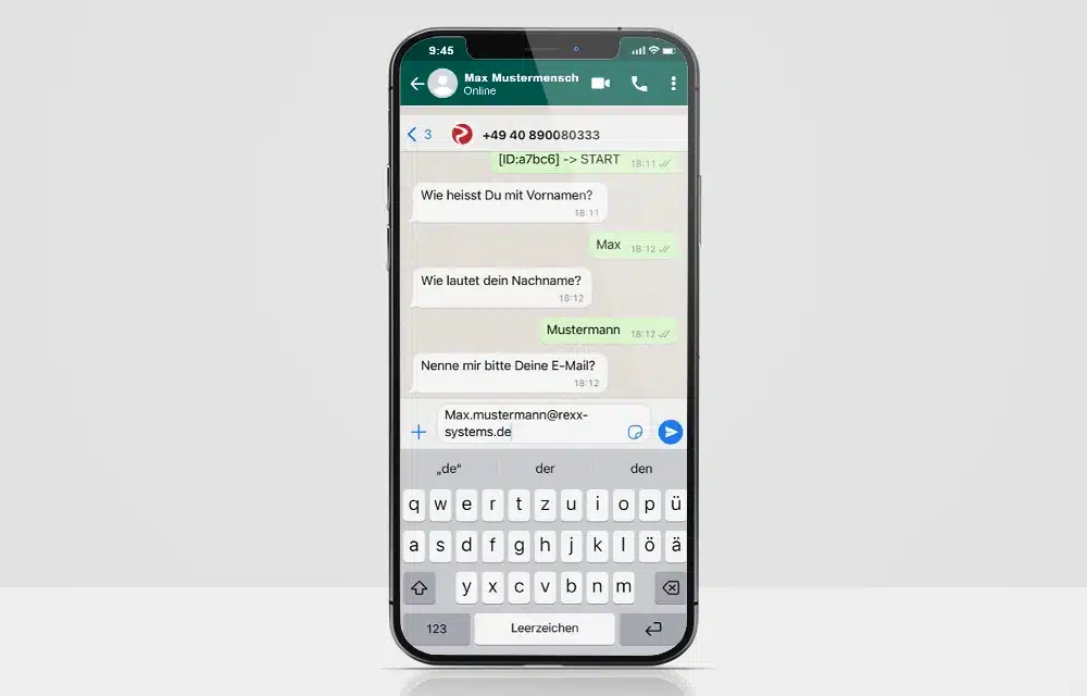 WhatsApp Bewerbung