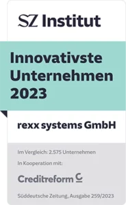 rexx systems: Innovativste Unternehmen 2023